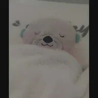 Breathing Bear Soothing Plush Toy With And Sound
